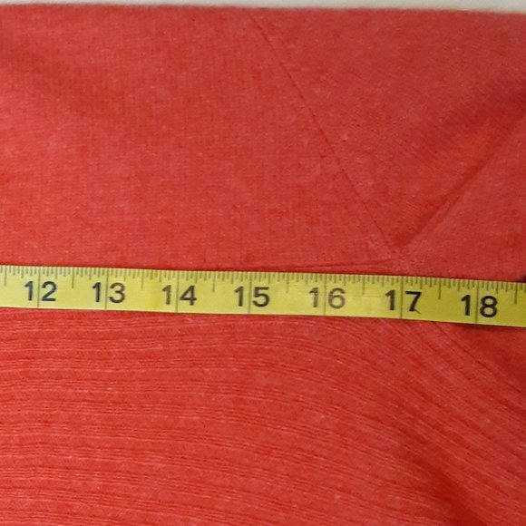 Sara Campbell cashmere, open cardigan sweater. Size Xs. A Shade Of Orange - Picture 6 of 7